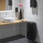 Tork (B1)-ის ნაგვის ურნა - 50ლ (თეთრი, შავი, მეტალის) - Image 5