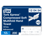 Tork Xpress® (H2) ცალობრივი დაპრესილი პირსახოცები ედვანსი